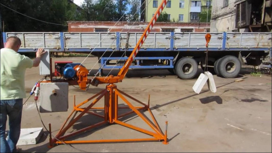 Аренда мини крана МКП 500